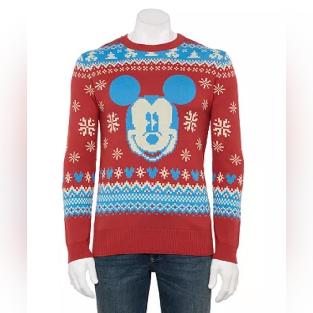 Winter /  Christmas Sweater Disney Mickey Mouse, Brand New.